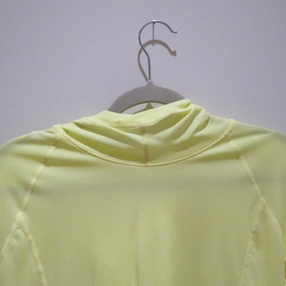 OUTDOOR RESEARCH Echo Hoodie Top in Cool Matcha Yellow Outdoor Gorpcore Layering - Picture 4 of 11